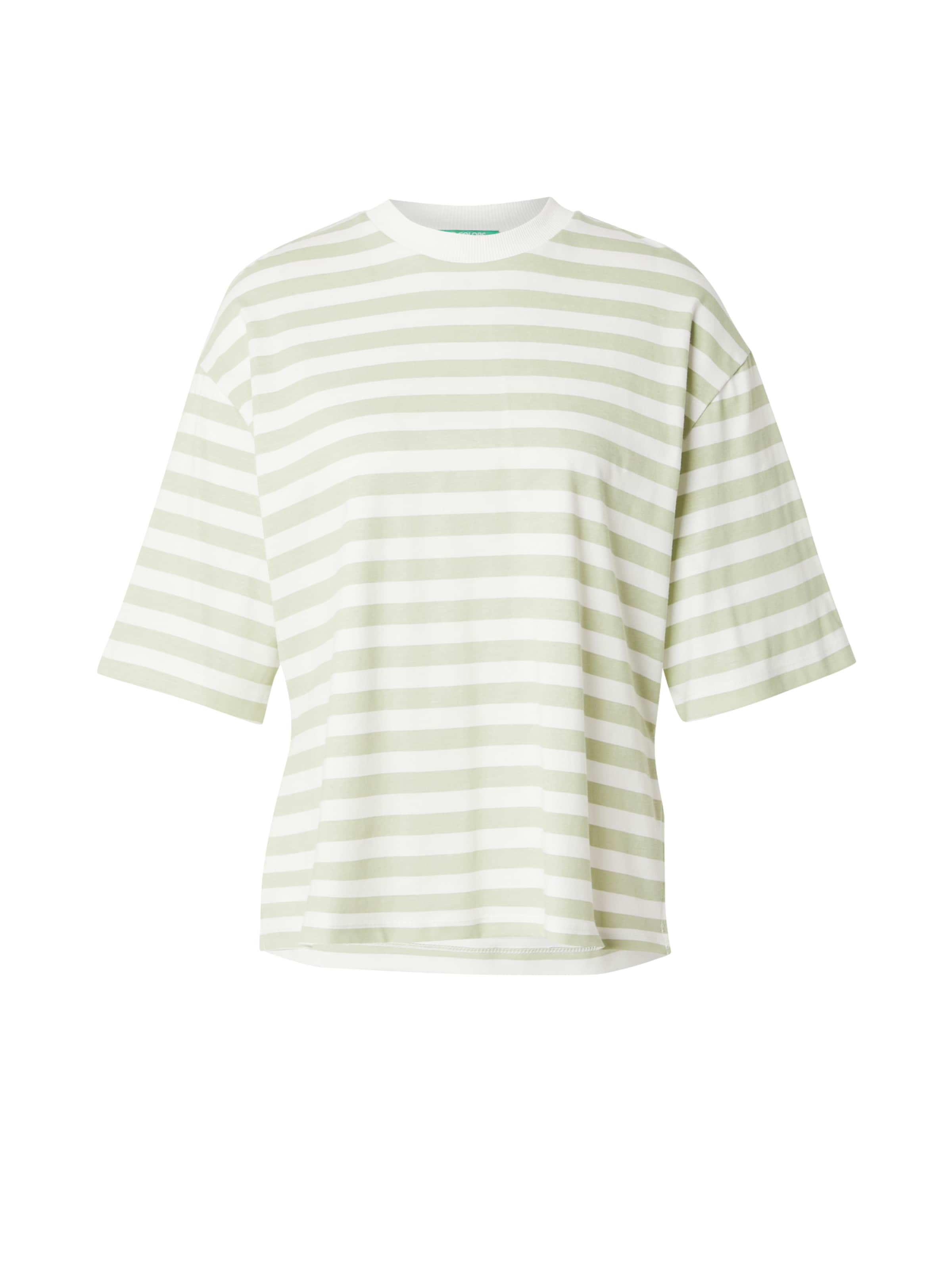 UNITED COLORS OF BENETTON Μπλουζάκι σε πράσινο: μπροστά