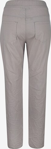 Coupe slim Pantalon MIAMODA en gris