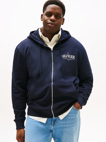 Tommy Hilfiger Big & TallGornji dio trenirke - plava boja: prednji dio