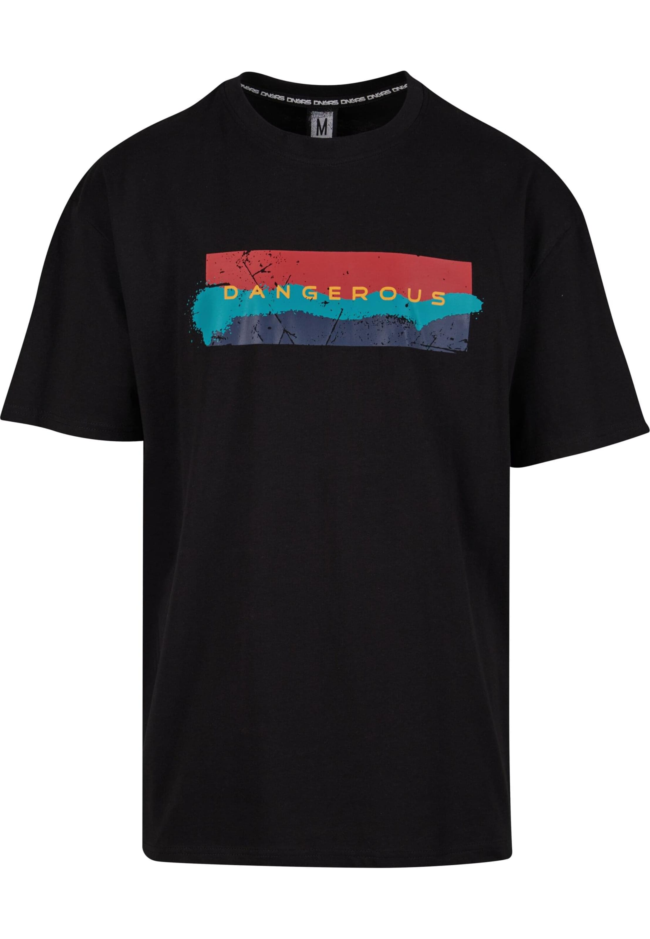 Maglietta di Dangerous DNGRS in nero: frontale