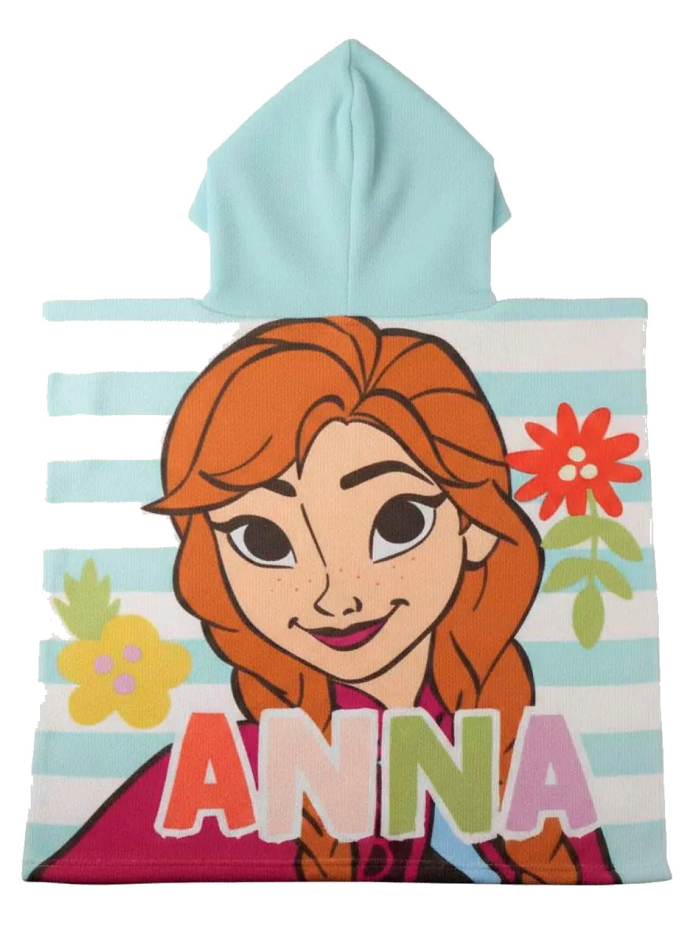 Disney Frozen Badjas 'Frozen Poncho Elsa en Anna' in Blauw