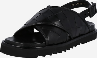 Sandale Billi Bi pe negru, Vizualizare produs