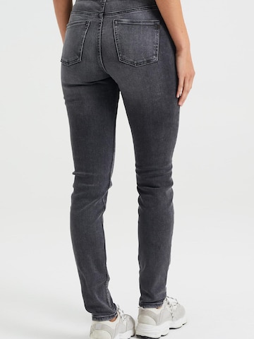 WE Fashion Skinny Jeans in Grau