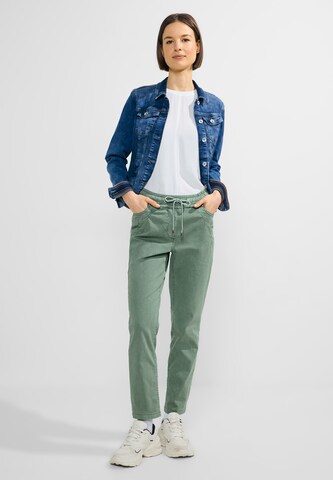 CECIL Slim fit Pants in Green