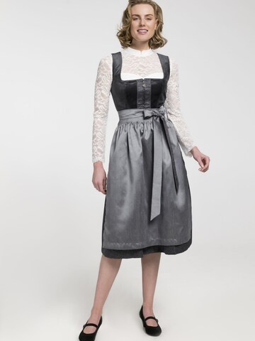 SPIETH & WENSKY Dirndl 'Buchsbaum' in Grey