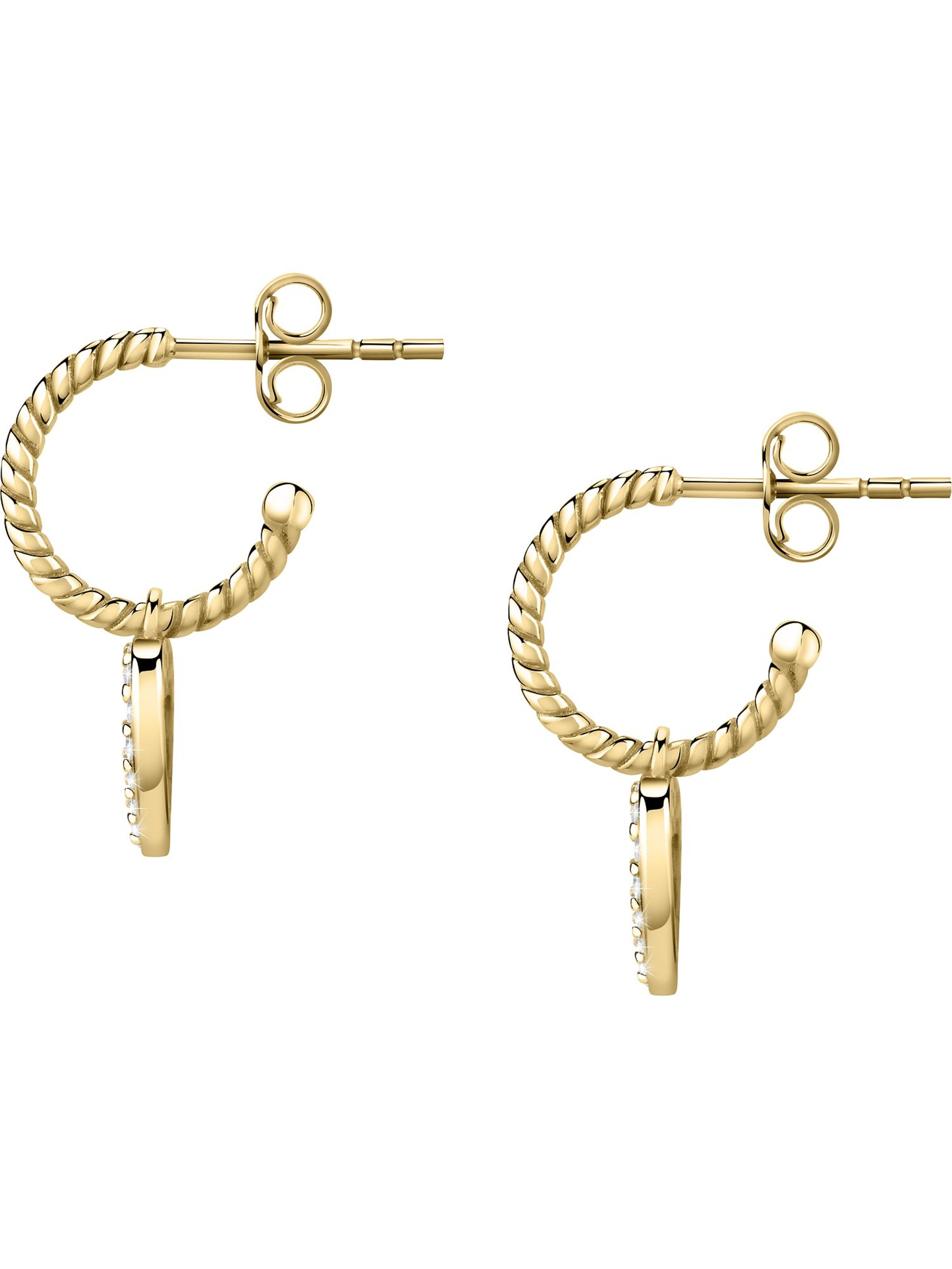 CHRIST Ohrringe in Gold