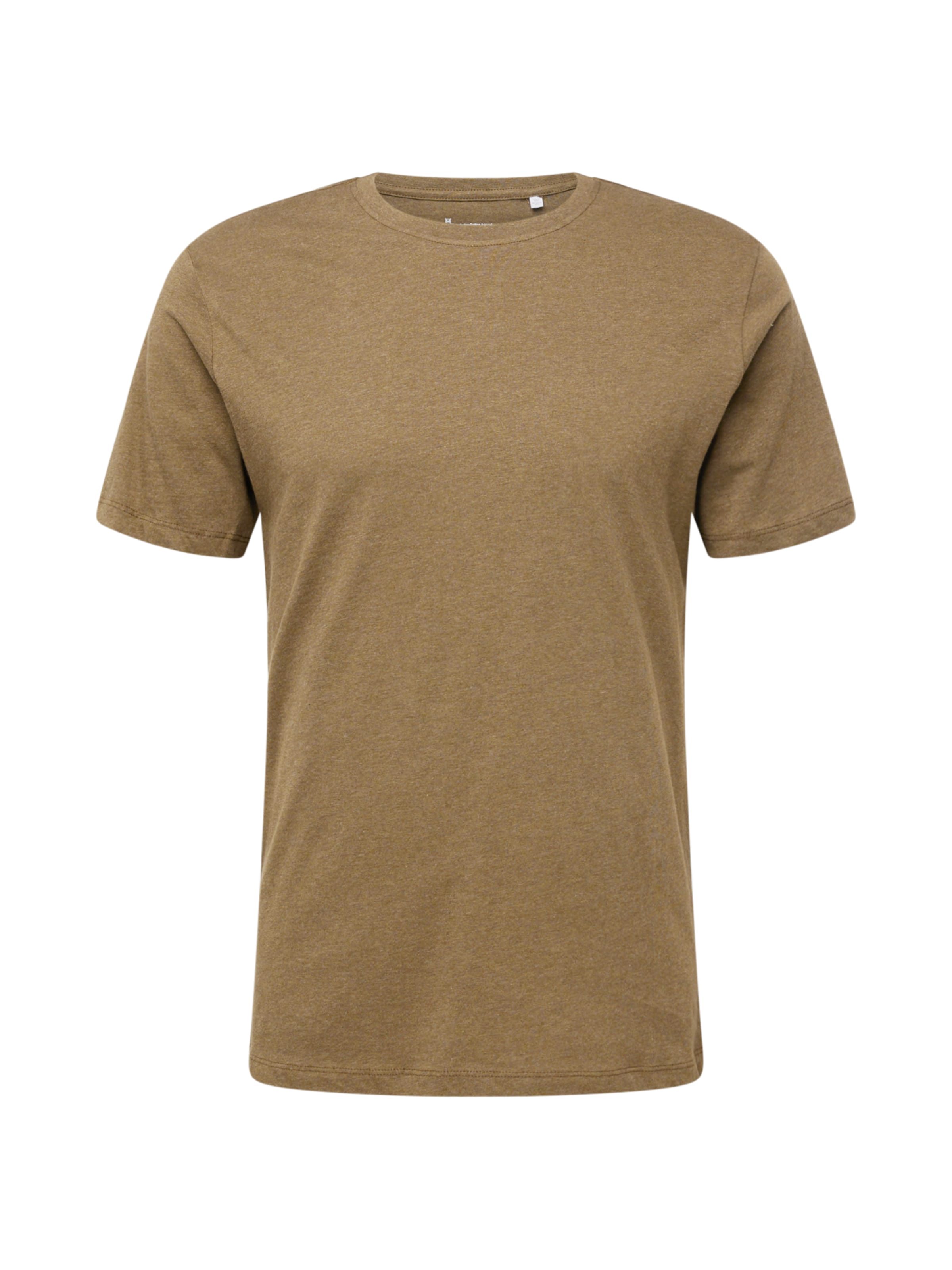 KnowledgeCotton Apparel Koszulka w kolorze zielony: przód