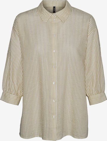 VERO MODA - Blusa 'MOLLY' en beige: frente