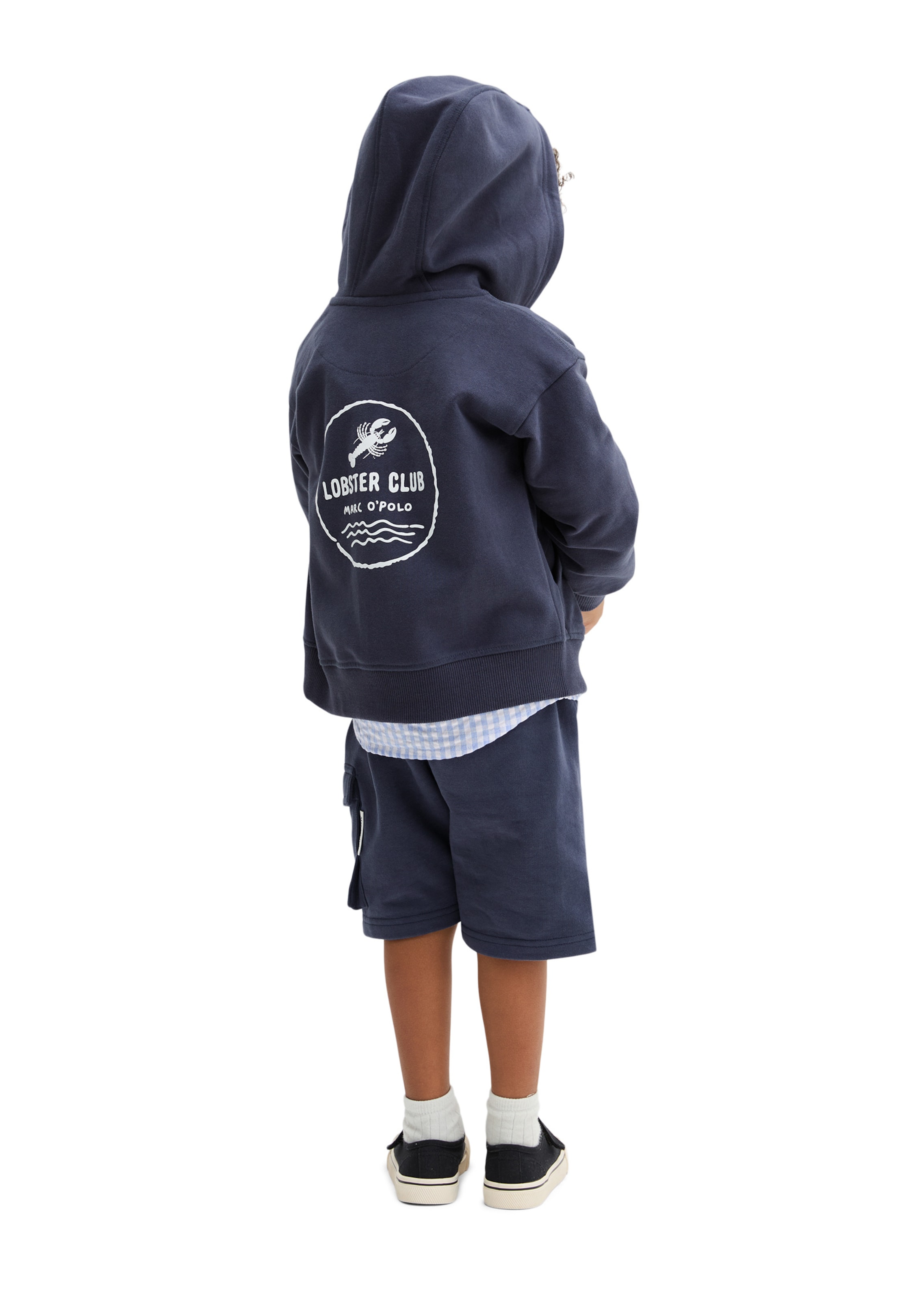 Marc O'Polo Sweatvest in Blauw