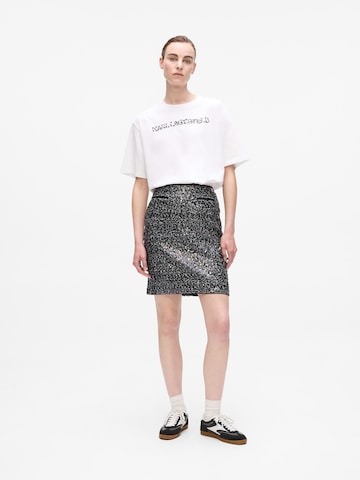 Karl Lagerfeld - Saia em cinzento: frente