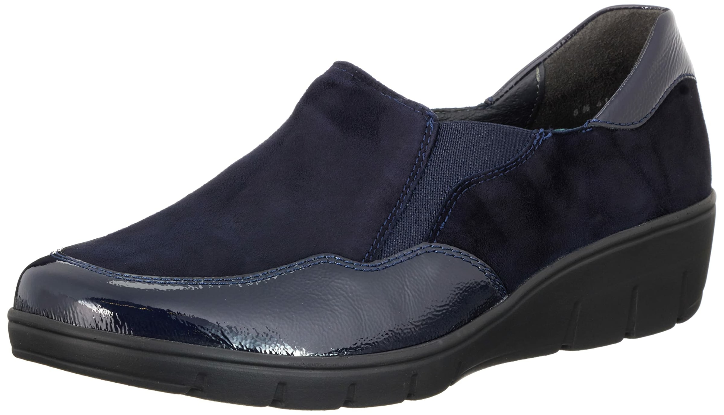 SEMLER Slipper in Blau: Vorderseite