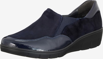 SEMLER Slipper in Blau: Vorderseite