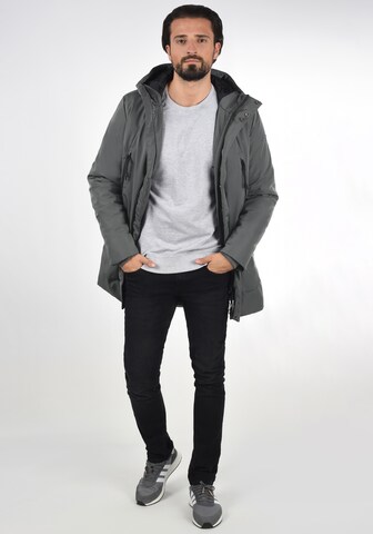 !Solid Winterparka in Grijs