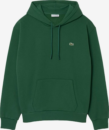 Felpa di LACOSTE in verde: frontale