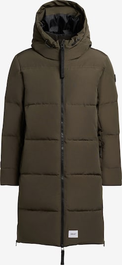 Žieminis paltas 'LEAR' iš khujo, spalva – rusvai žalia, Prekių apžvalga