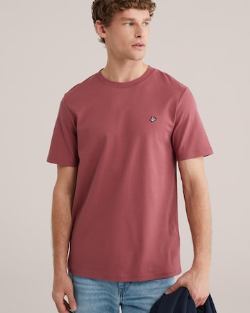 Tricou de la WE Fashion pe roșu: față