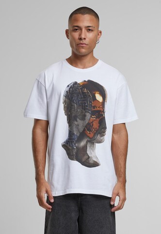 Forgotten Faces Shirt 'Irezumi V2' in Wit: voorkant