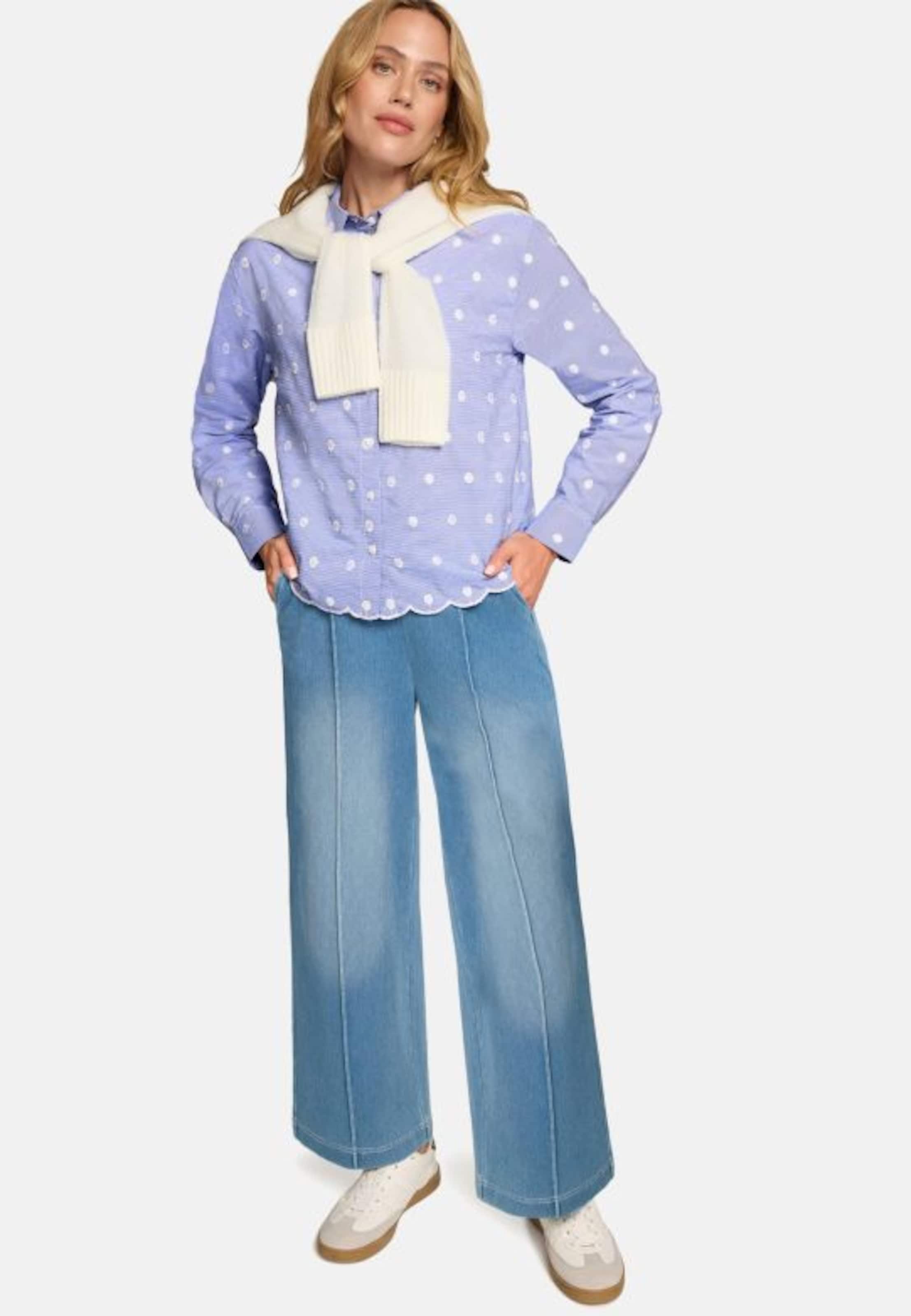 Camicia da donna di zero in blu