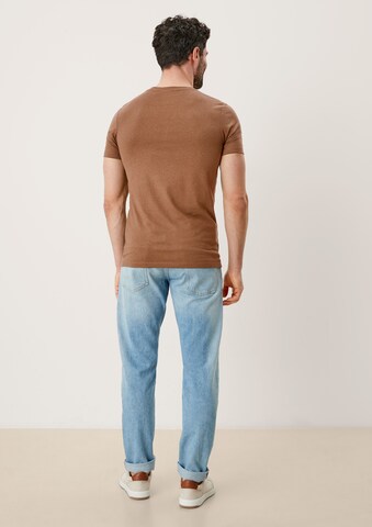 s.Oliver T-Shirt in Braun