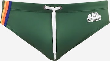 Pantaloncini da bagno di Sundek in verde: frontale