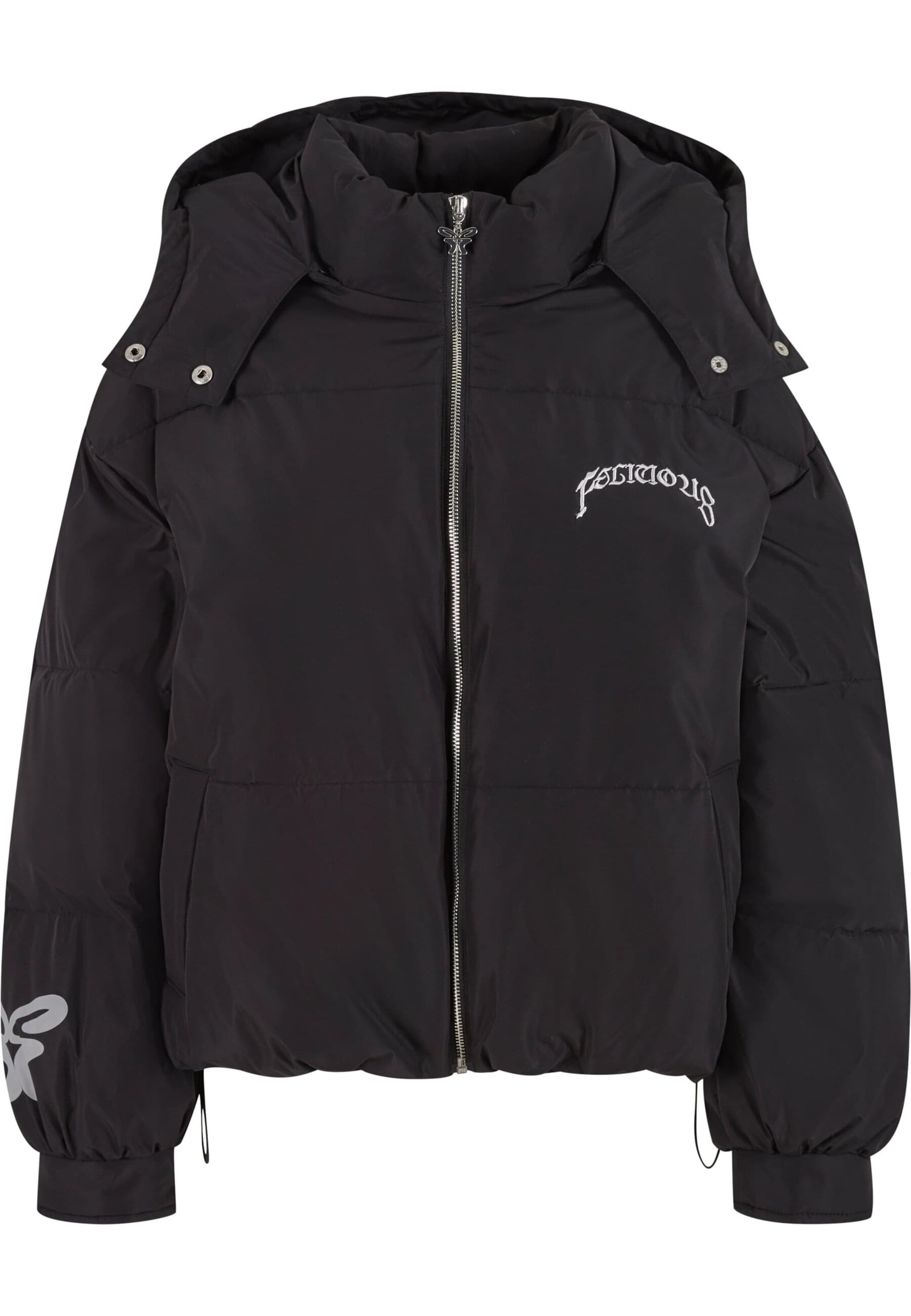 Felicious Winterjas in Zwart: voorkant