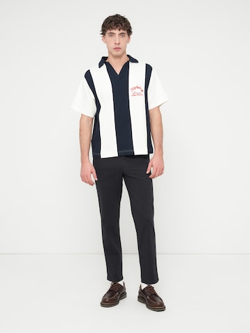 JACK & JONES Normalny krój Chinosy 'JPSTOLLIE DYLAN' w kolorze szary