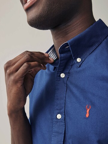 Next Slim fit Overhemd in Blauw