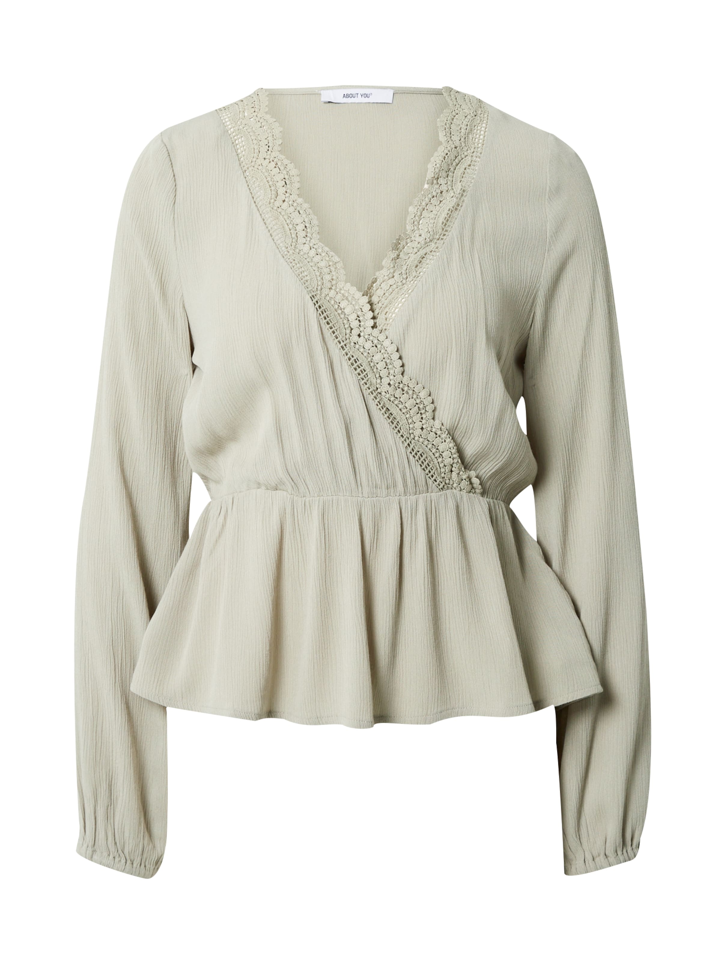 ABOUT YOU Блузка 'Binia' в Зеленый: спереди
