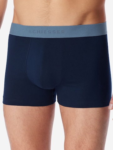 SCHIESSER Boxer shorts ' 95/5 Multi ' in Blue