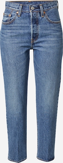 LEVI'S ® Jeans '501 Crop' i blå denim, Produktvisning