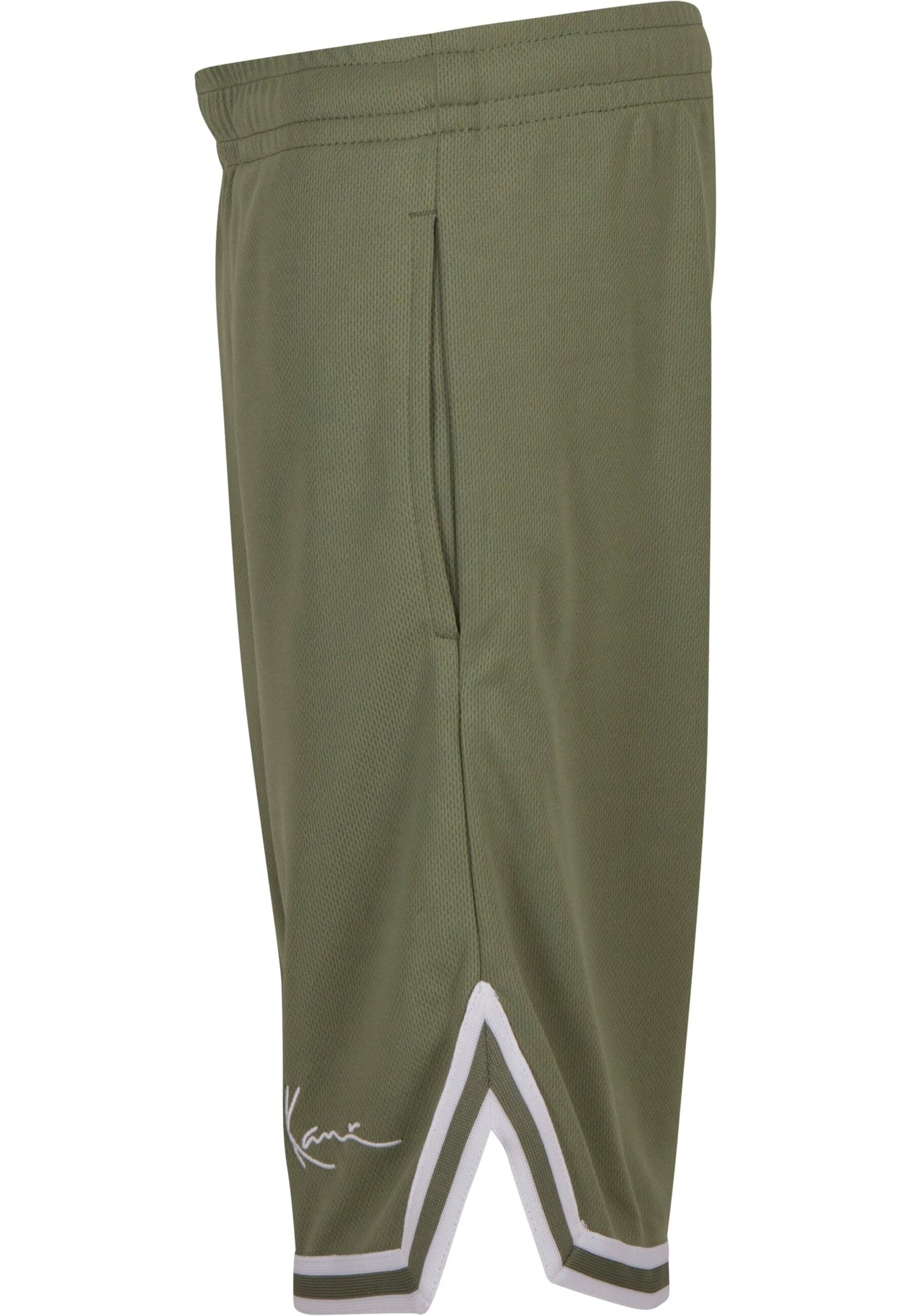 Regular Pantalon Karl Kani en vert