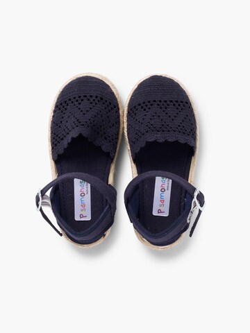 Sandales Pisamonas en bleu