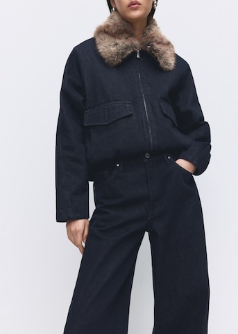 MANGO Wide leg Jeans 'Rain' in Blue