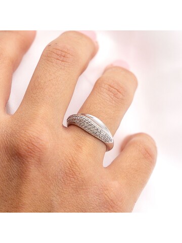 Bague Zeeme en argent : devant