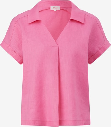 s.Oliver Blouse in Pink: front