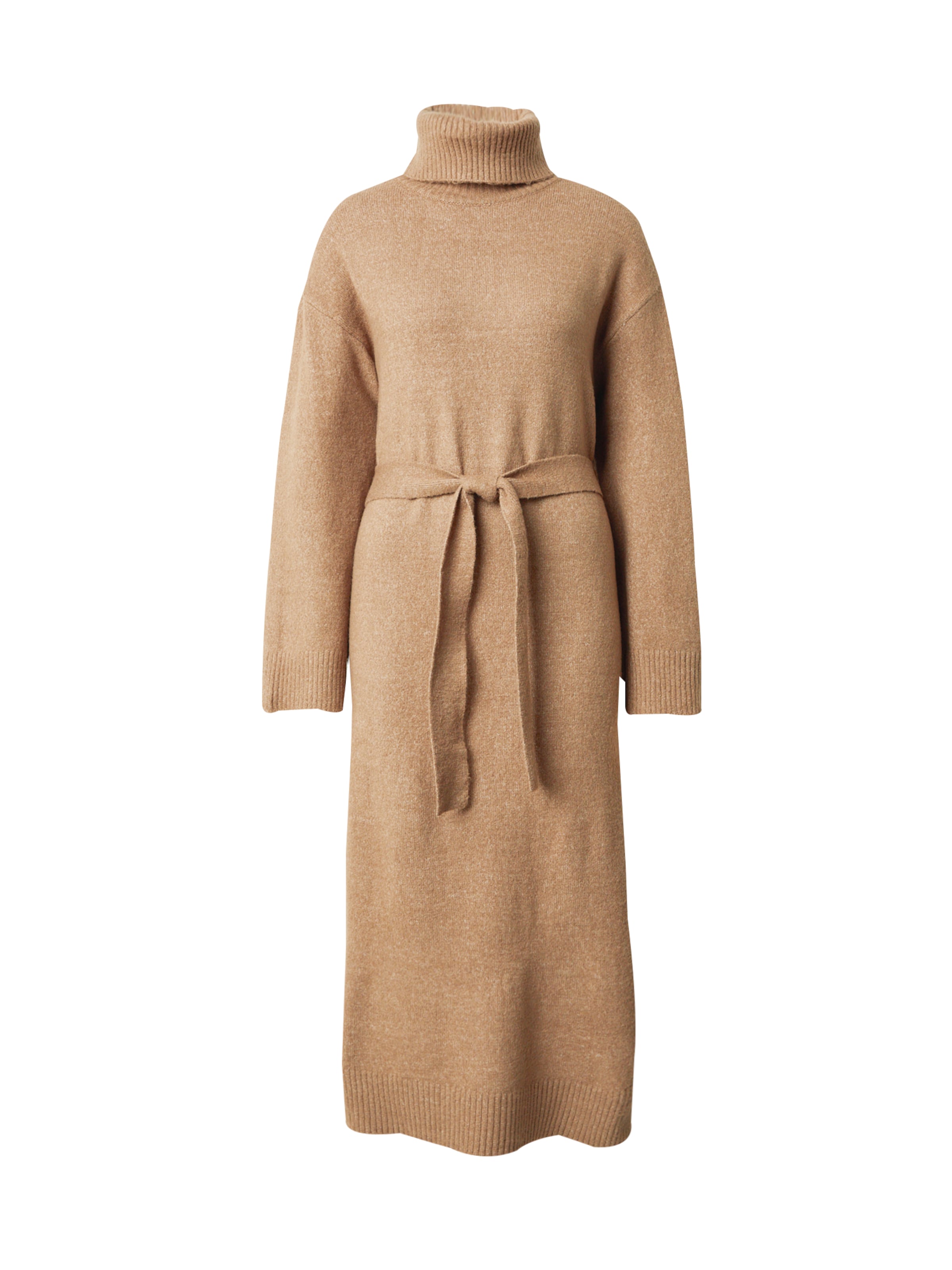 VILAPletena haljina 'VIROLFIE' - smeđa boja: prednji dio