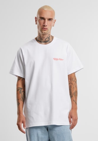 Pica Pica Shirt 'Disco(neccted)' in White: front