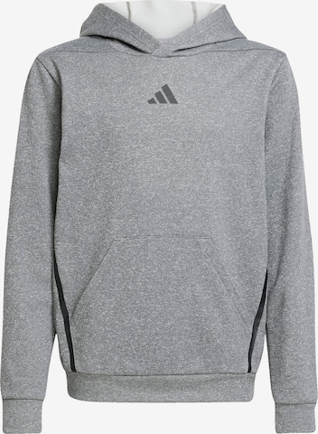 ADIDAS SPORTSWEAR Urheilullinen collegepaita 'GAME & GO' värissä harmaa: etupuoli