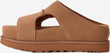 Sandalo di UGG in marrone: frontale