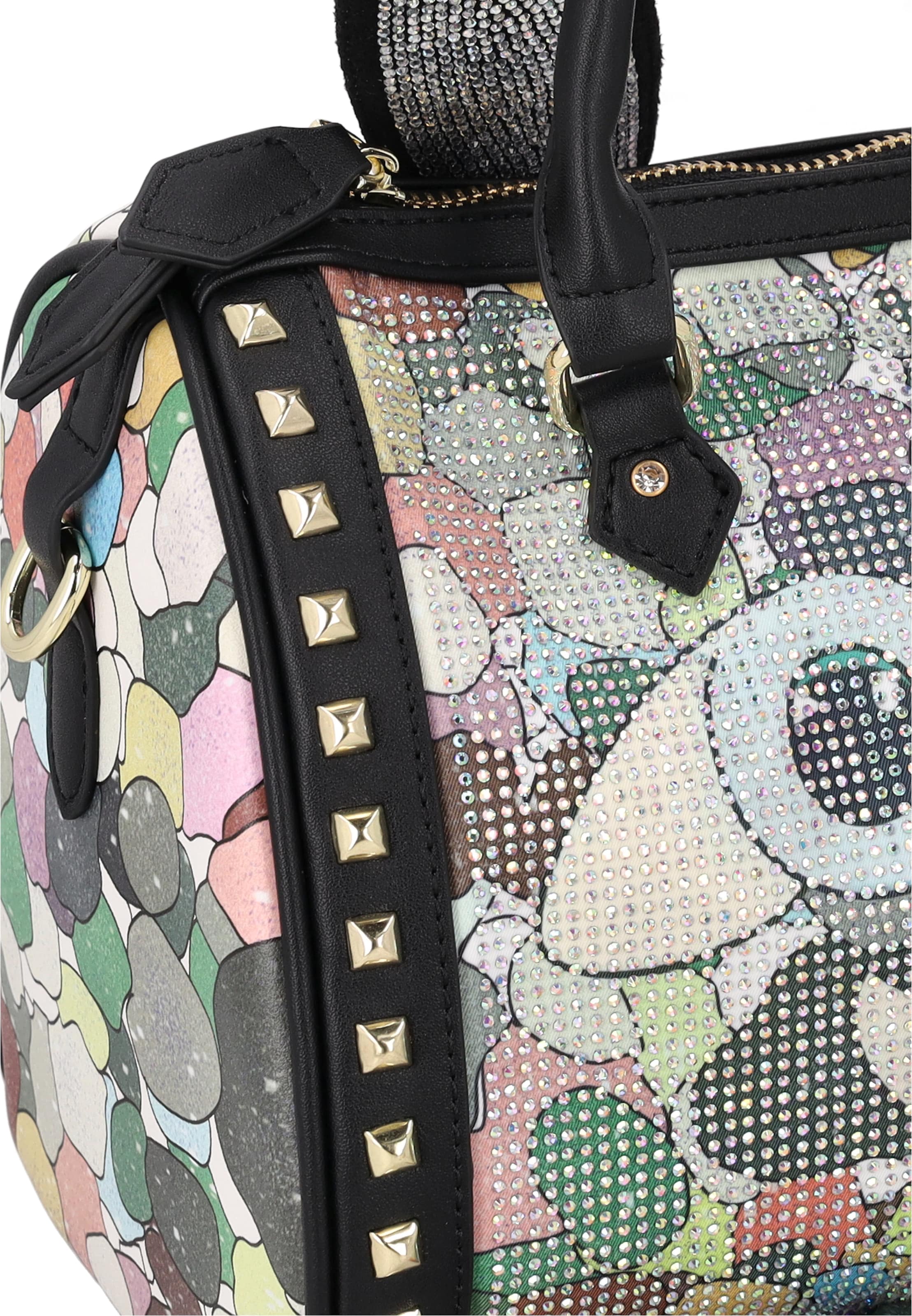 myMo Pop - Bolso de mano 'Eye Theme' en negro