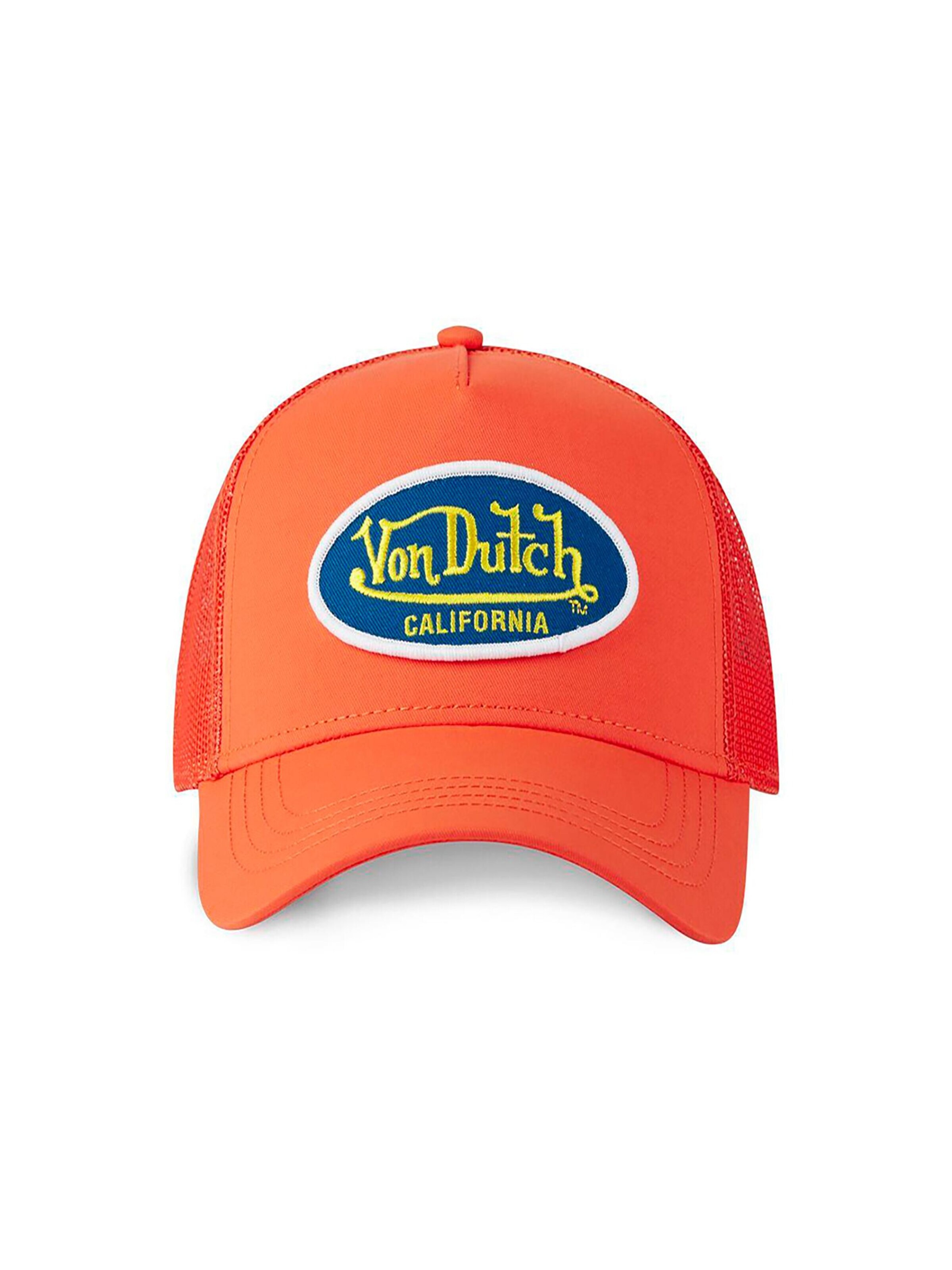 Von Dutch Cap 'Poly'‌‌‌ in Orange