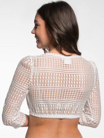 SPIETH & WENSKY Traditional blouse 'Elster' in White
