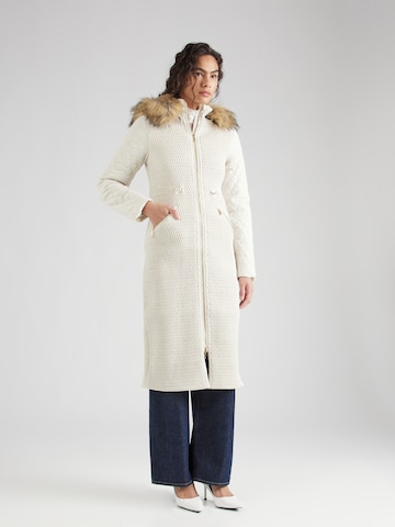 Karen Millen - Sobretudo de inverno em bege: frente