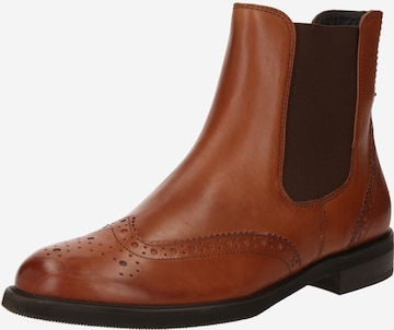 Paul Green Chelsea Boots 'Star' in Brown: front