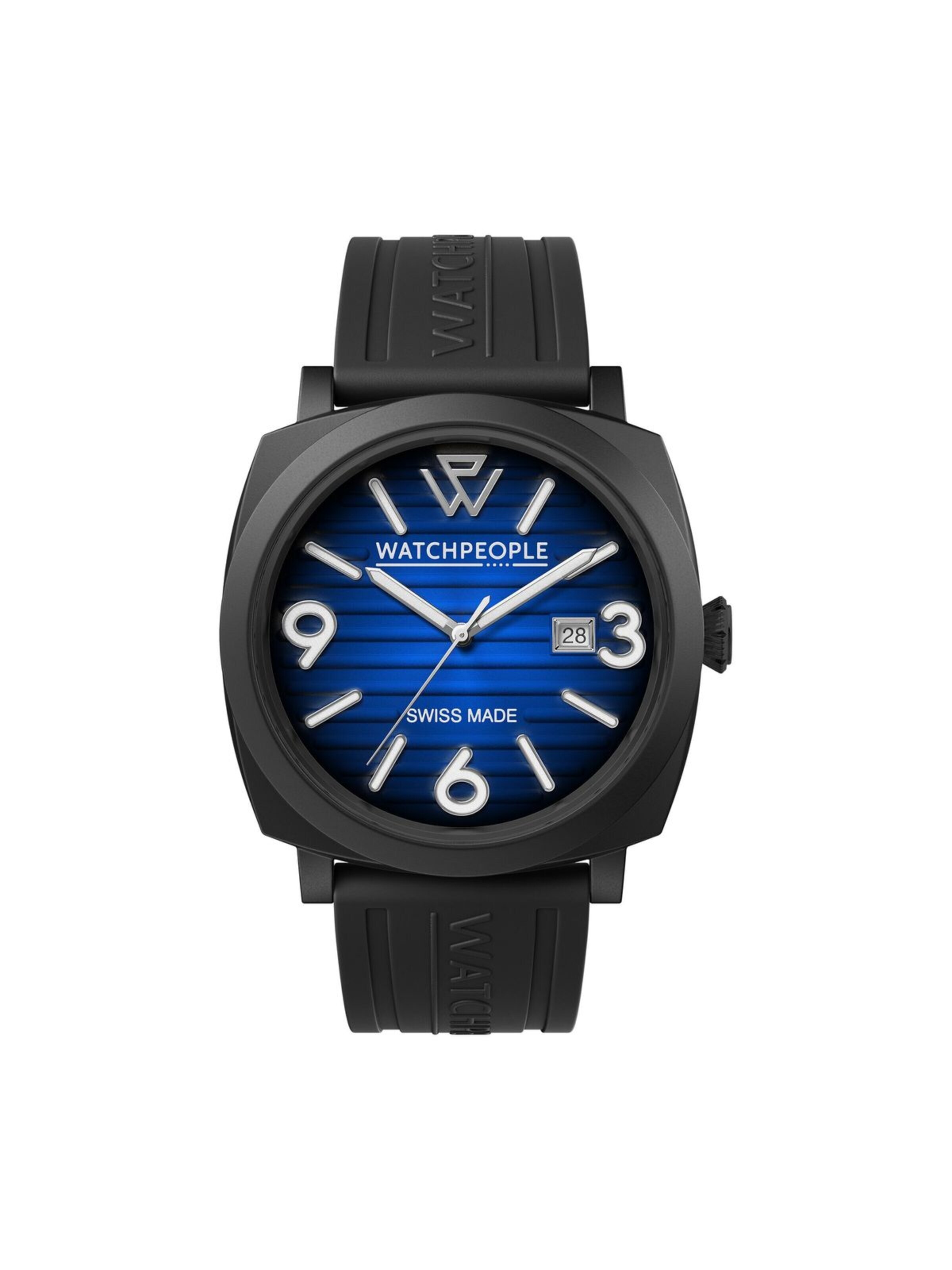 Montre à affichage analogique Watchpeople en bleu