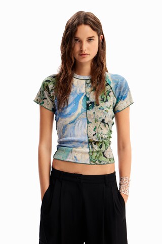 Desigual T-shirt in Blau: Vorderseite