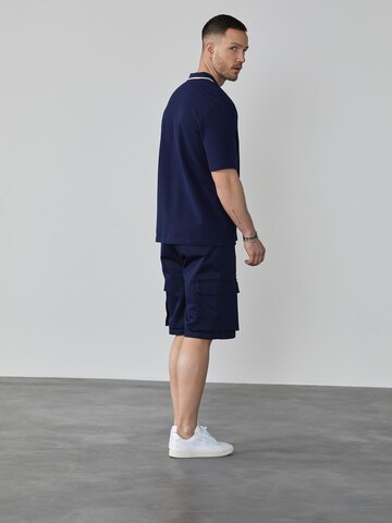 Regular Pantalon 'Hendrik' DAN FOX APPAREL en bleu