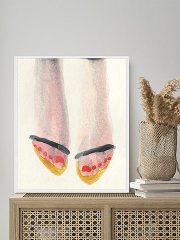 Liv Corday Bild 'Sandals' in Weiß