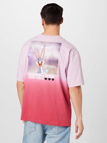 SCOTCH & SODA Shirt 'Bugs Bunny' in Roze