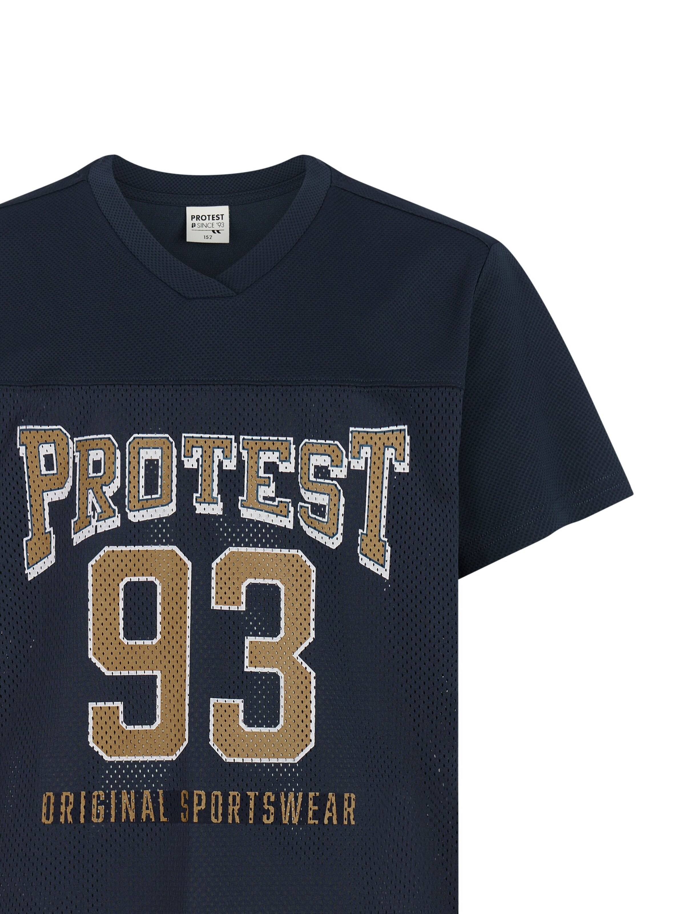 PROTEST Shirt 'PRTNiels JR' in Blauw